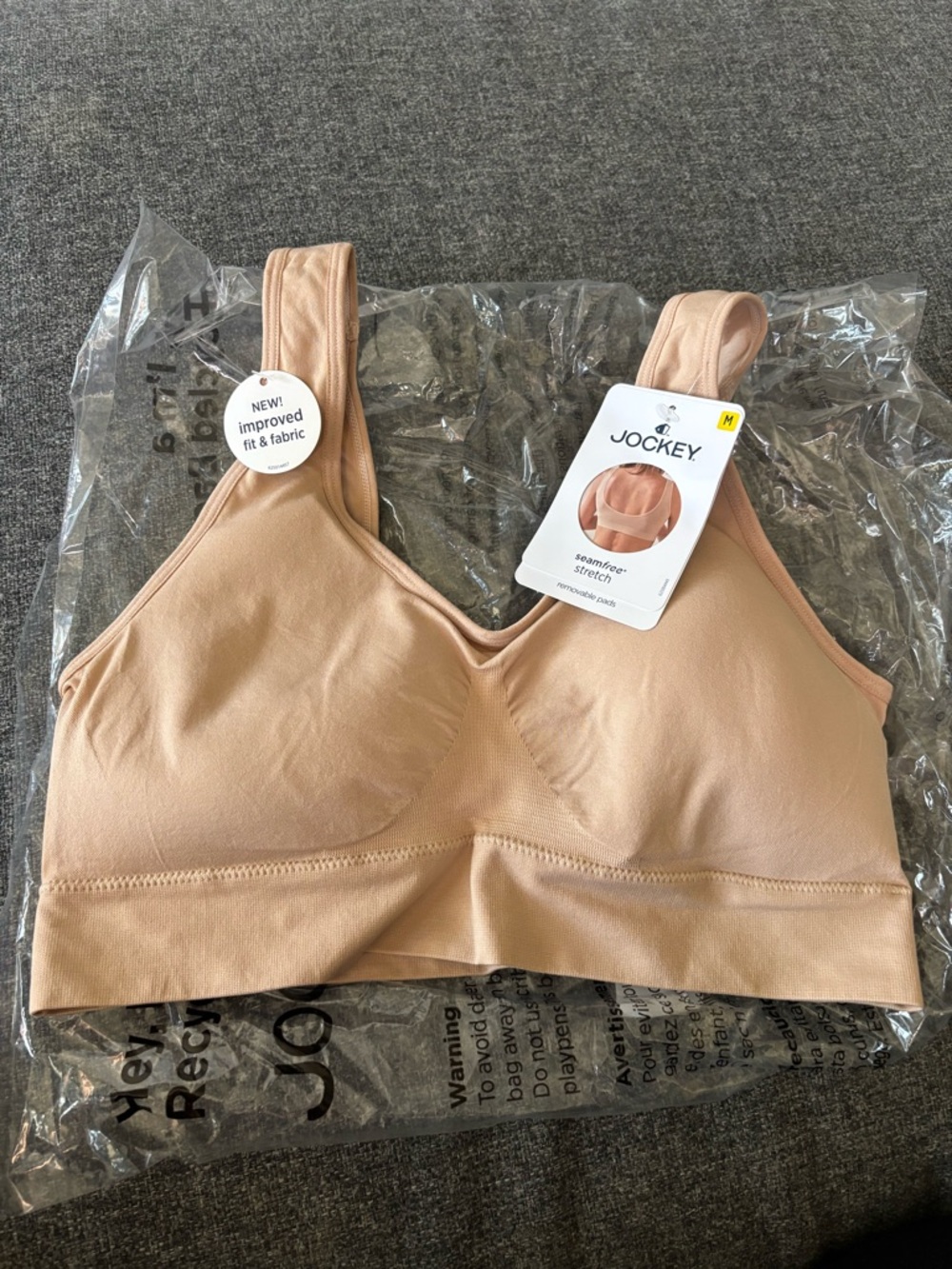 Jockey Seamfree® Stretch Tank
Strap Bralette
